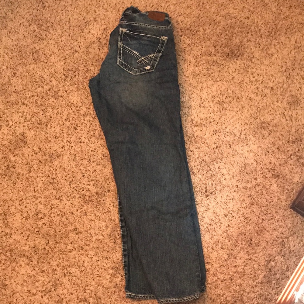 Men’s Buckle Jeans
